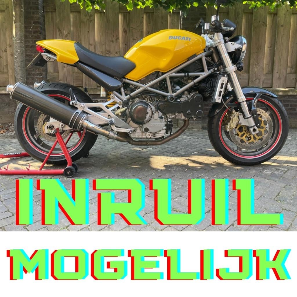 Ducati Monster S4 916/2000/39 000 km, Motos, Permis Moto A, Plus de 35 kW, Particulier, Naked bike