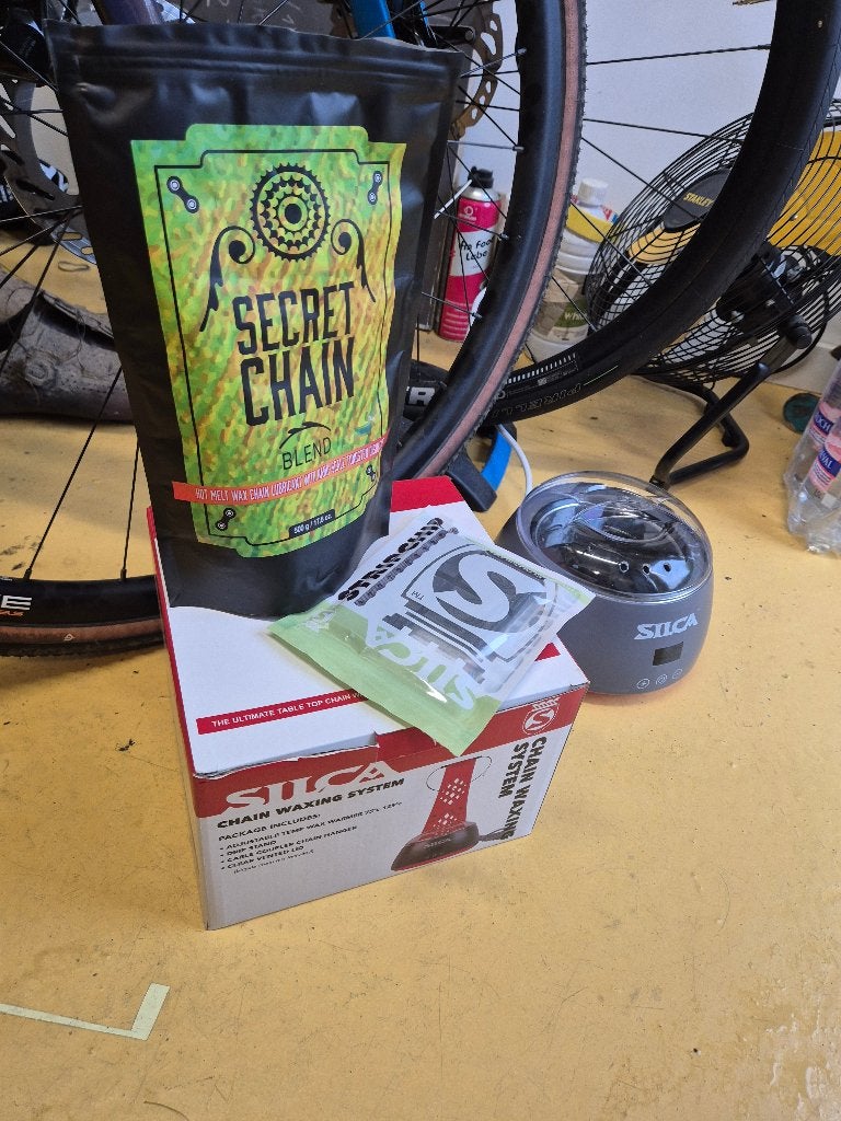 Silca chain waxing system, Vélos & Vélomoteurs, Enlèvement ou Envoi, Comme neuf, Outils de chaîne