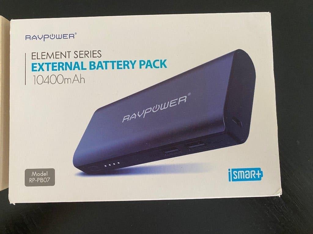 Power bank Batterie externe Ravpower 10400 mah, Télécoms, Batteries externes, Enlèvement, Neuf