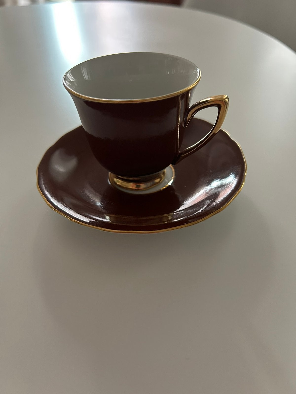 Tasses à café en porcelaine (7 pièces), Collections, Enlèvement, Comme neuf