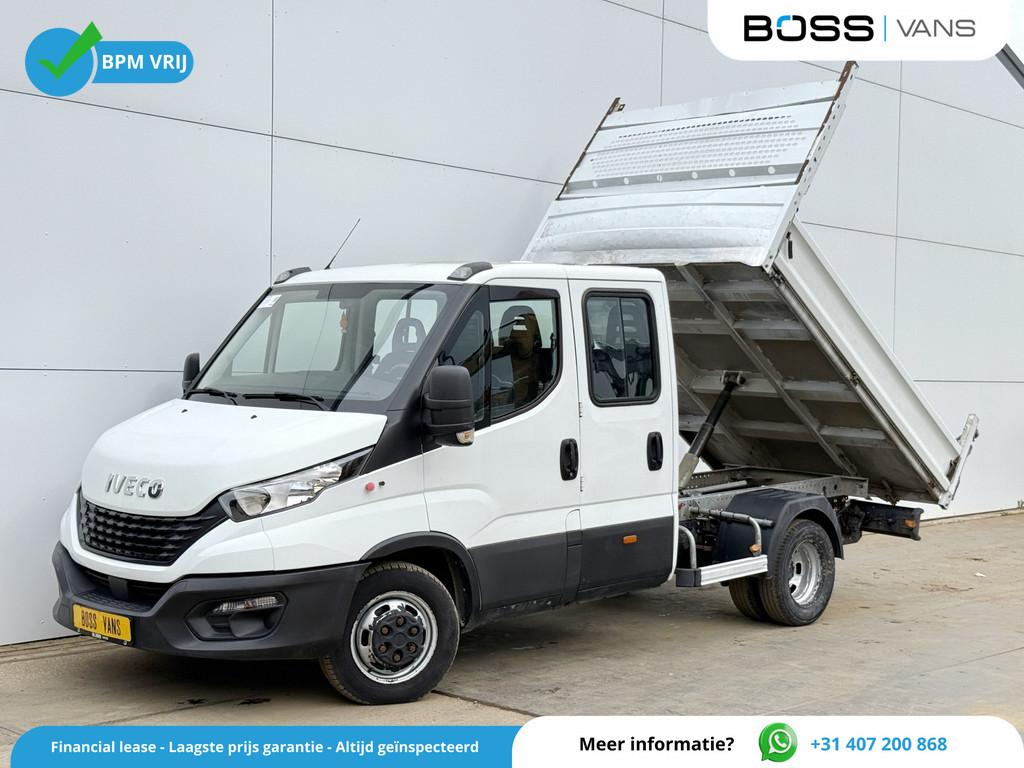 Iveco Daily 35C14 2.3 Kipper Dubbele Cabine Dubbellucht 3,5t, Autos, Achat, 4 portes, Entreprise, Iveco
