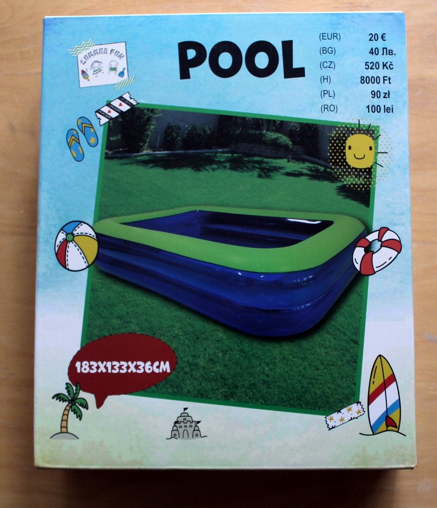 Nouvelle piscine, Enlèvement ou Envoi, Neuf, Rectangulaire, Piscine gonflable