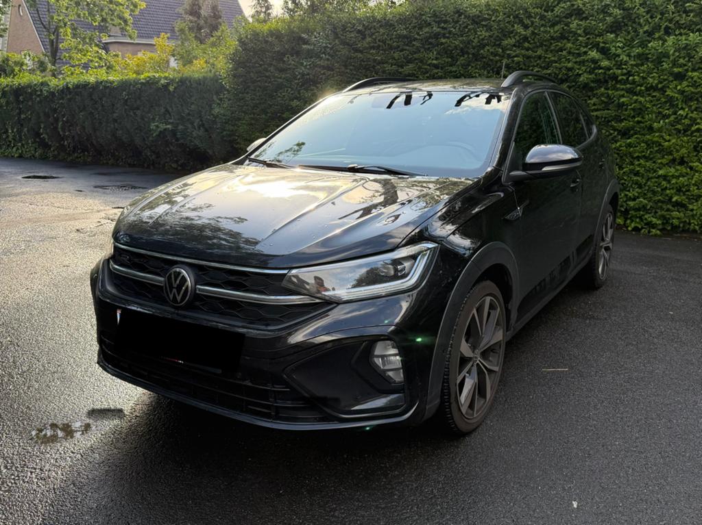 VW Taigo 1.0i Automaat. R-Line, Auto's, Automaat, Navigatiesysteem, Euro 6, Zwart