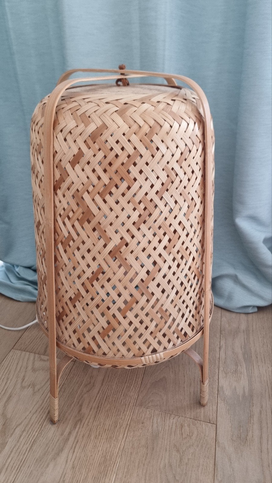 Lampadaire en bambou IKEA Knixhult, Enlèvement
