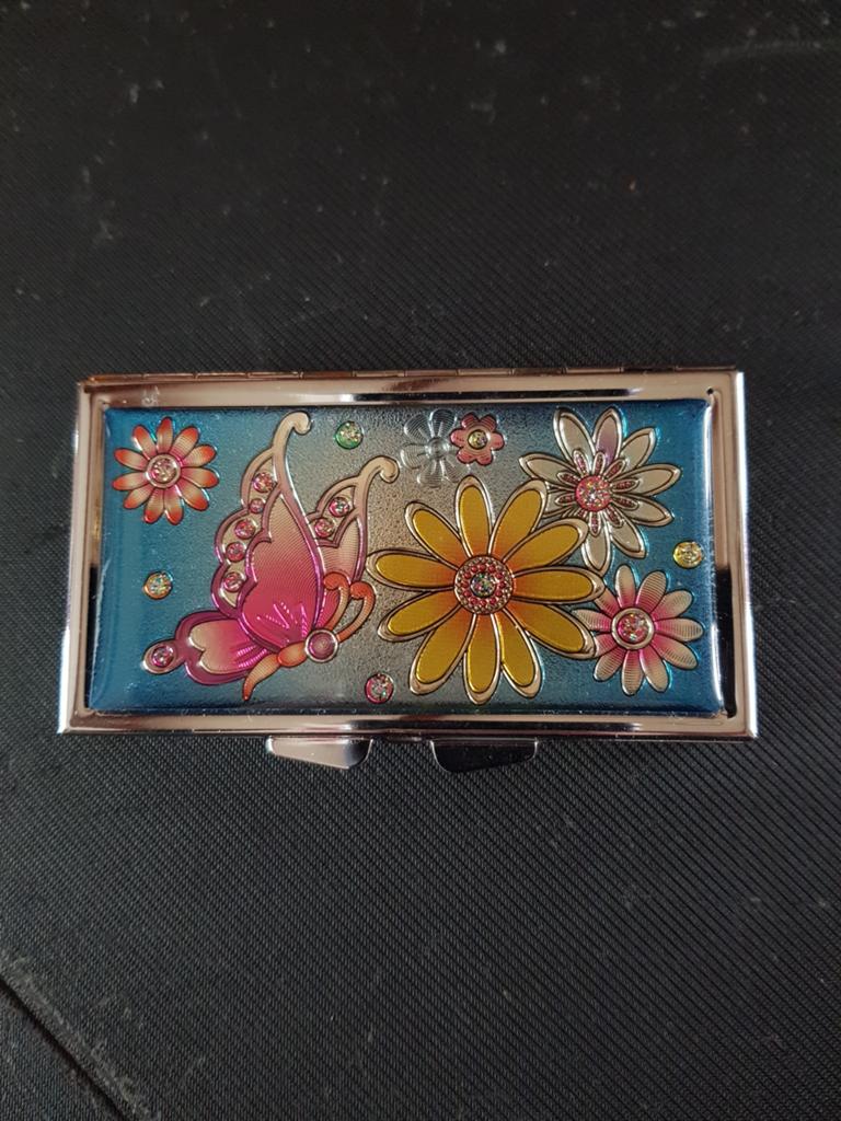 Nieuw pillendoosje, 7 vakjes, met spiegel,, Ophalen, Nieuw
