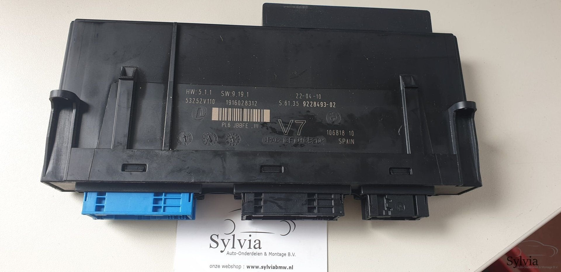 Comfort module Body Control BMW 5 serie F10 F11 TYPE V7, -, Utilisé, -, -