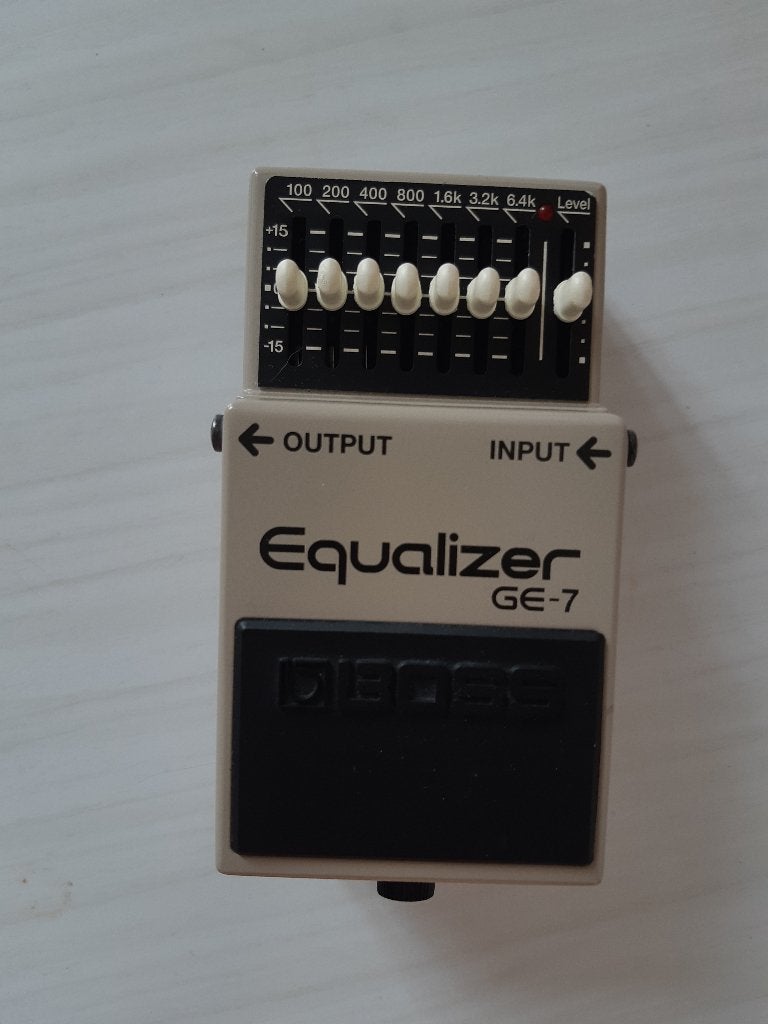 Boss ge-7 equalizer, Enlèvement ou Envoi, Comme neuf, Equalizer ou Égaliseur