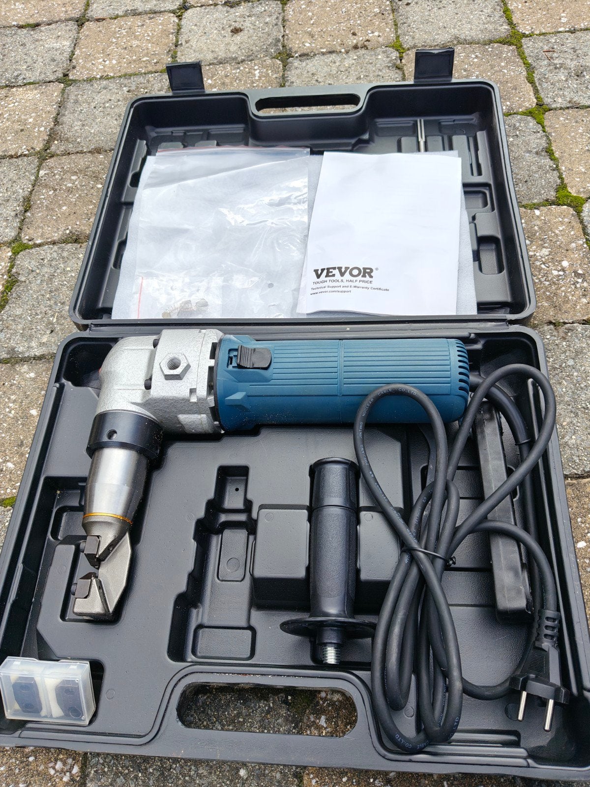 Elektronische metaalschaar, Ophalen, Nieuw