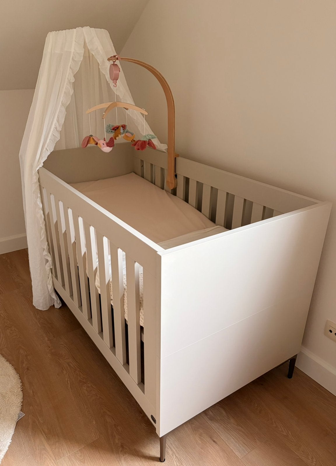 Salerno babybed 70x140 + AeroSleep Premium NIEUW, Ophalen, Nieuw