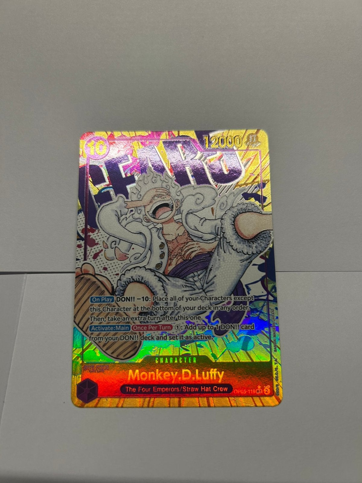 One piece TCG Losse kaarten, Enlèvement ou Envoi, Comme neuf, Cartes en vrac, Foil