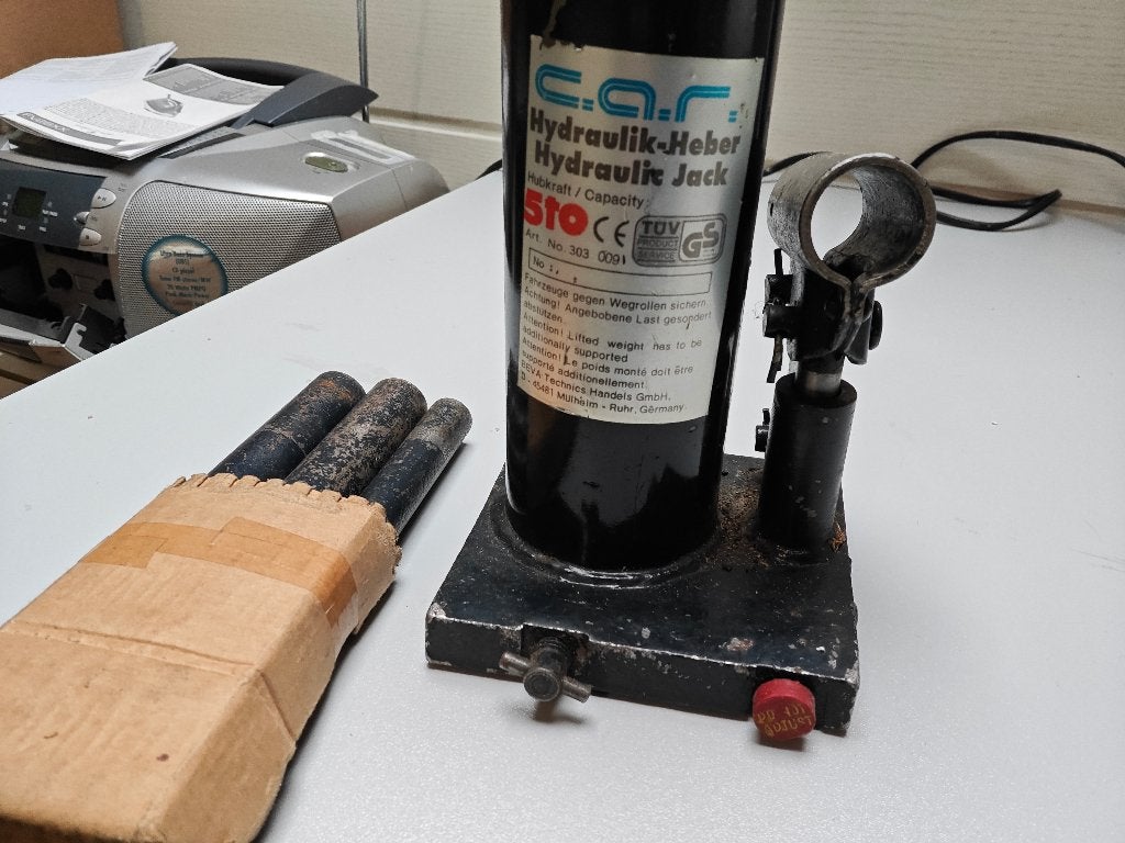 Hydraulische krik, Auto diversen, Ophalen, Zo goed als nieuw, Manueel, Potkrik