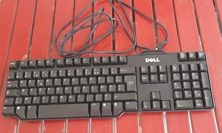 CLAVIER DELL, Informatique & Logiciels, Azerty, Enlèvement, Filaire, Dell