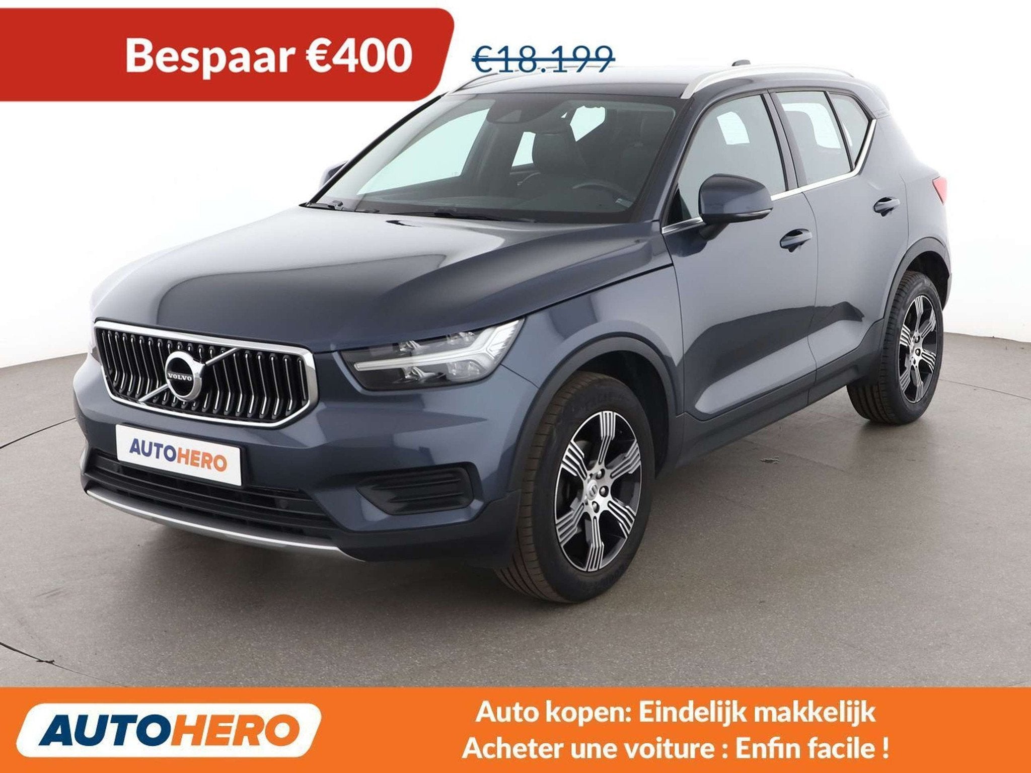Volvo XC40 2.0 D3 Inscription 2WD (bj 2020), 1716 kg, Gebruikt, 1969 cc, Blauw
