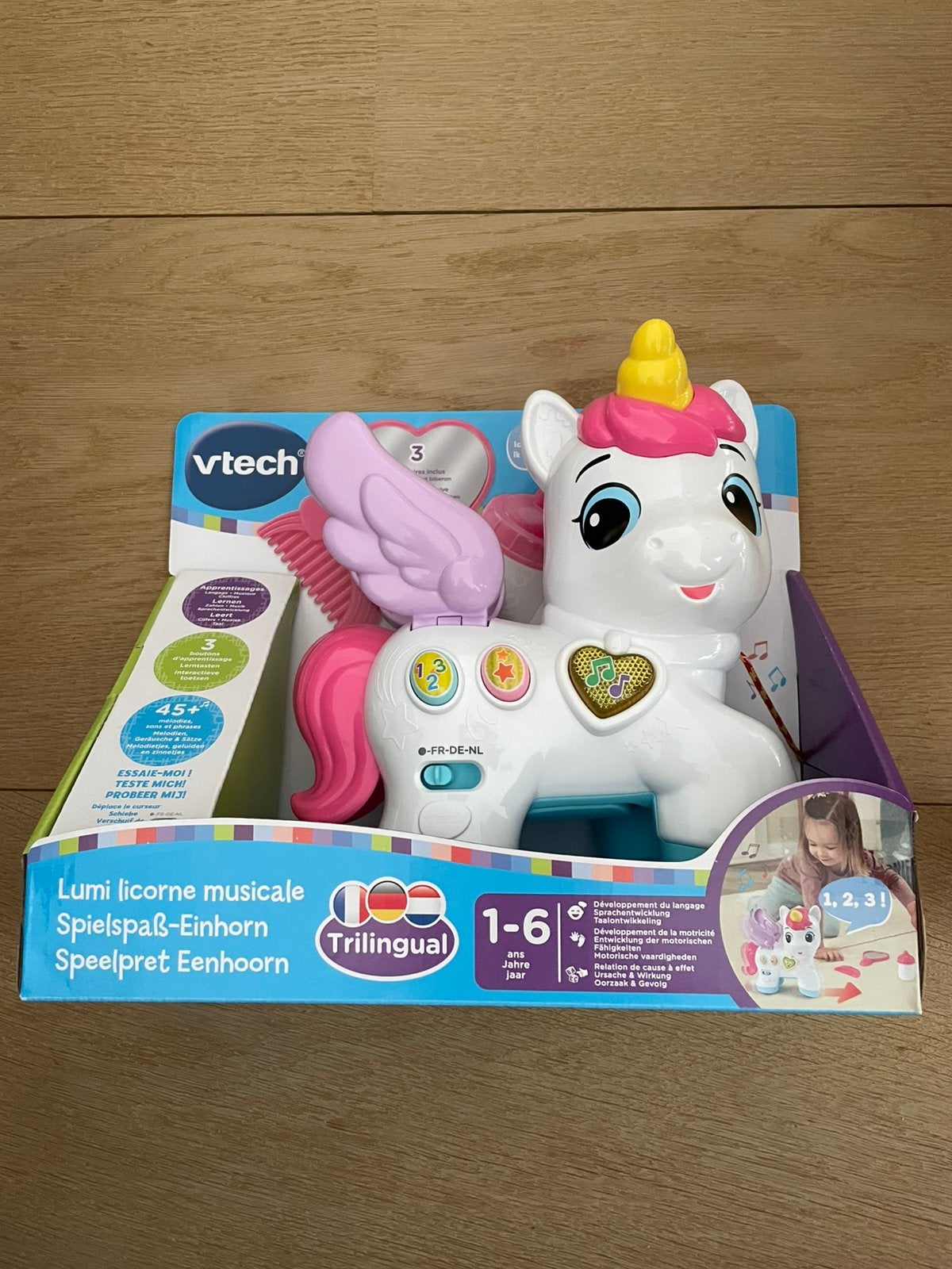 Vtech eenhoorn nieuw, Verzenden, Nieuw, 2 tot 4 jaar