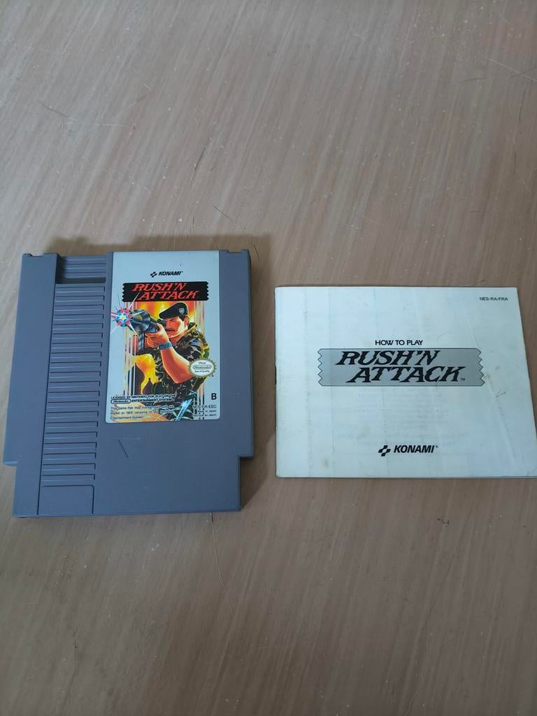Nes spel Rush n Attack, Games en Spelcomputers, Games | Nintendo NES, Ophalen of Verzenden, Gebruikt