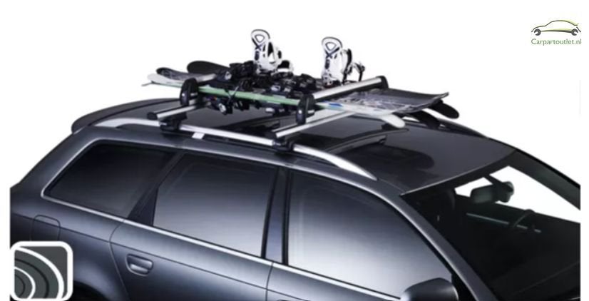 Skidragers uitschuifbaar Thule 732 6 ski's of 4 snowboards d, Auto diversen, Dakdragers, -, -, Nieuw, Ophalen of Verzenden