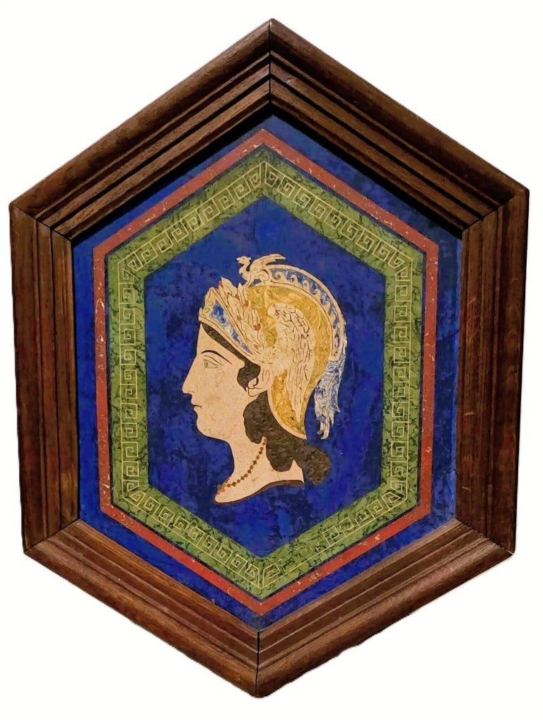 Stenen  paneel in kader., Ophalen of Verzenden