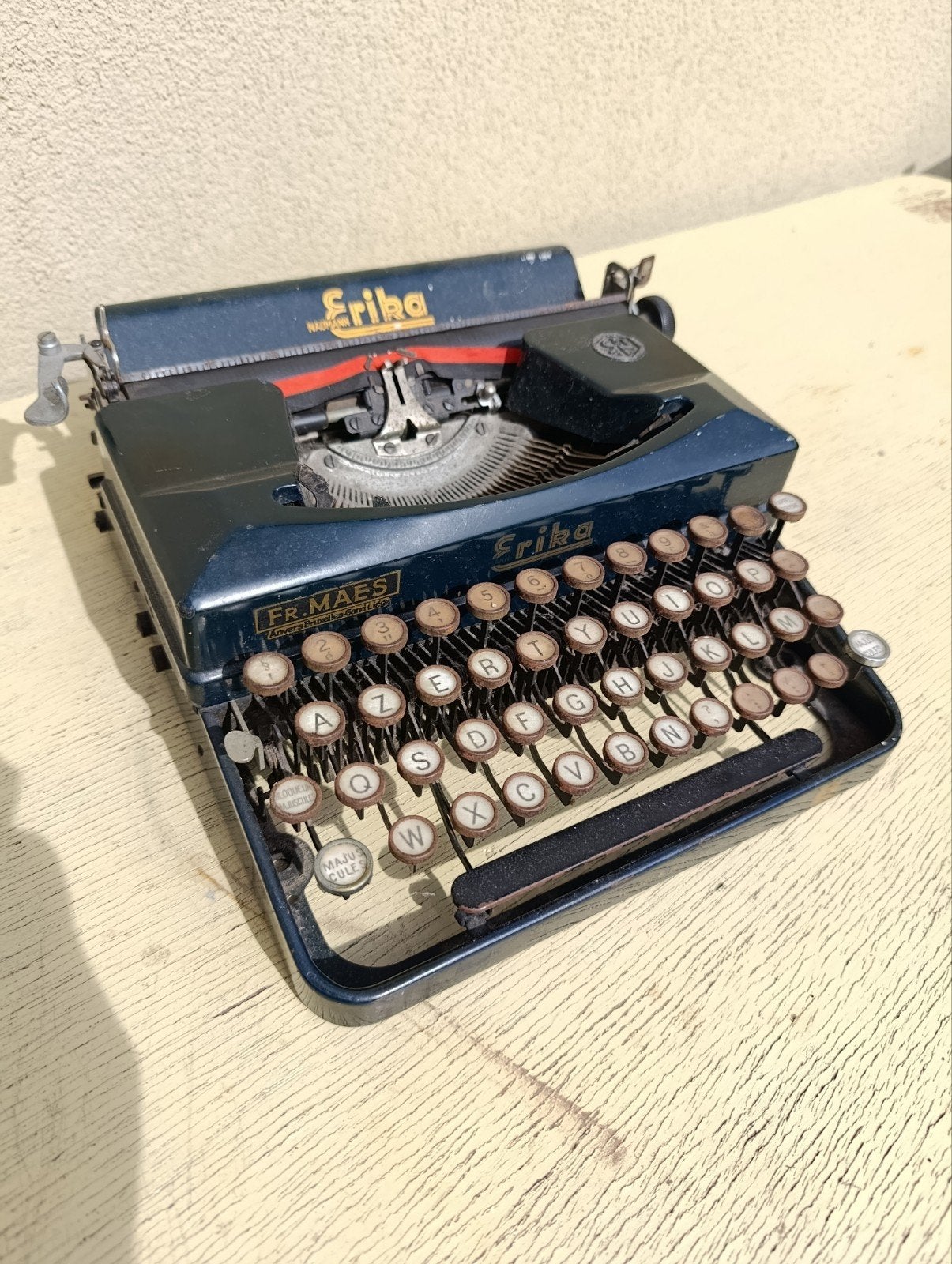 Machine à écrire allemande Erika WW2 de 1941, Enlèvement ou Envoi