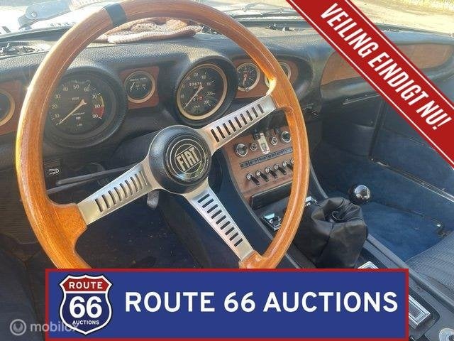 Fiat Dino | 1967 | Route 66 Auctions, Auto's, Oldtimers, Zwart, Bedrijf, Handgeschakeld, Overige carrosserie