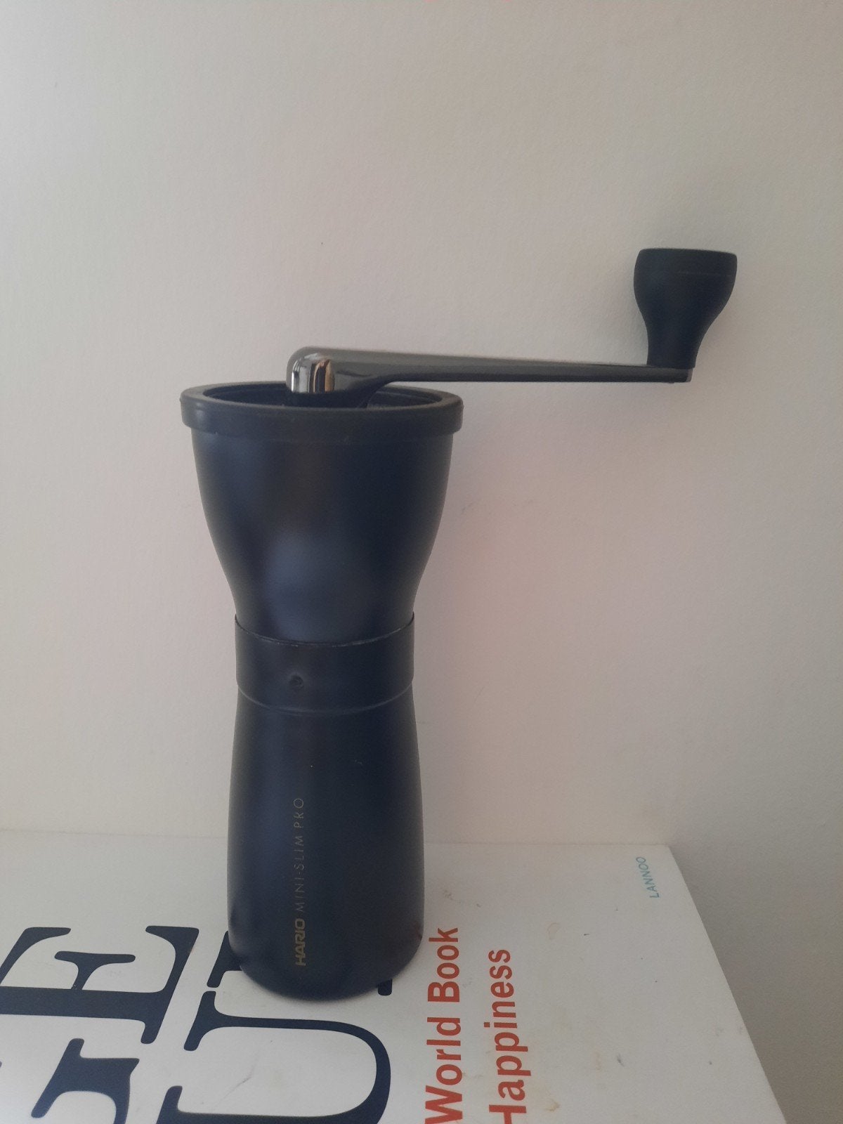 Hario Mini-Slim Pro Handmatige Koffiemolen – Zwart (Perfecte, Electroménager, Enlèvement, Grains de café
