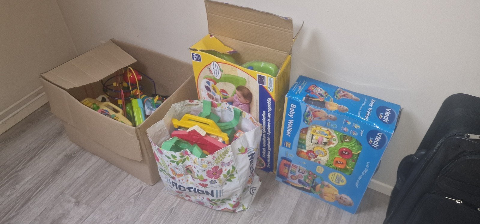 Kinderspeelgoed, Enlèvement, Utilisé