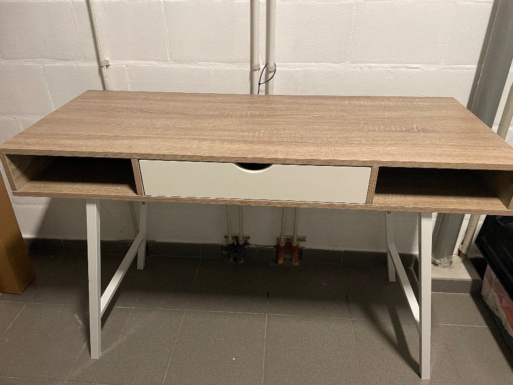 Bureau, Huis en Inrichting, Bureaus, Ophalen, Met lades, 120 cm, 48 cm