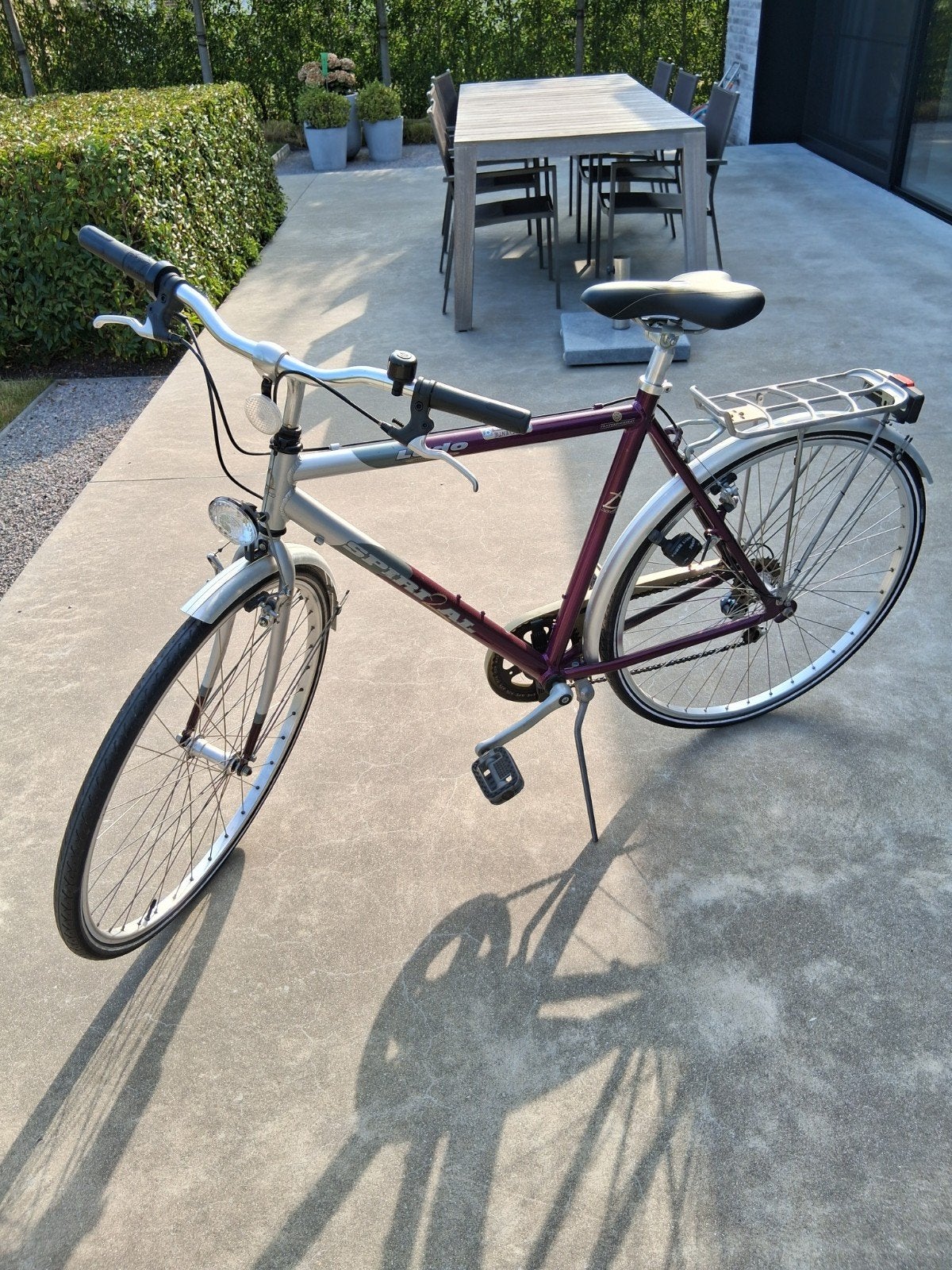 herenfiets, Ophalen
