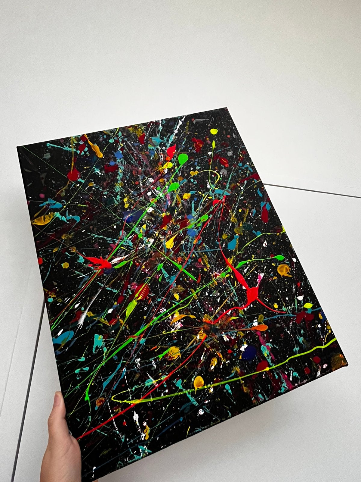 Galaxy kunst, Ophalen