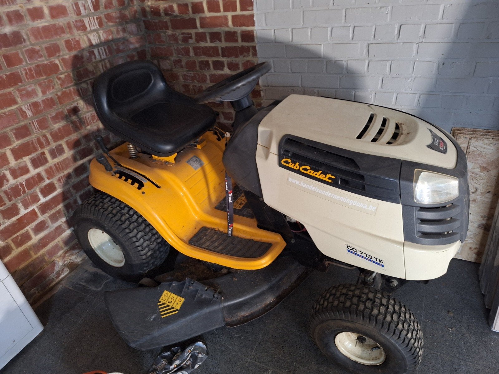 cub cadet zitmaaier, Tuin en Terras, Ophalen, Opvangbak