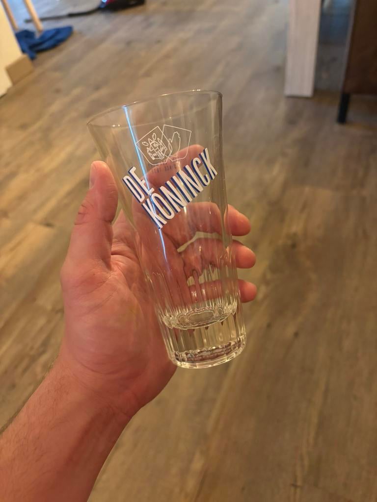 Bierglas De Koninck, Ophalen of Verzenden, Zo goed als nieuw