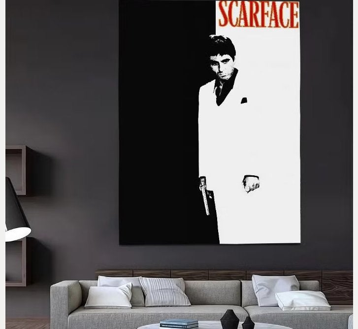 Drapeaux Big Scarface (150 x 90 cm), Enlèvement ou Envoi, Neuf