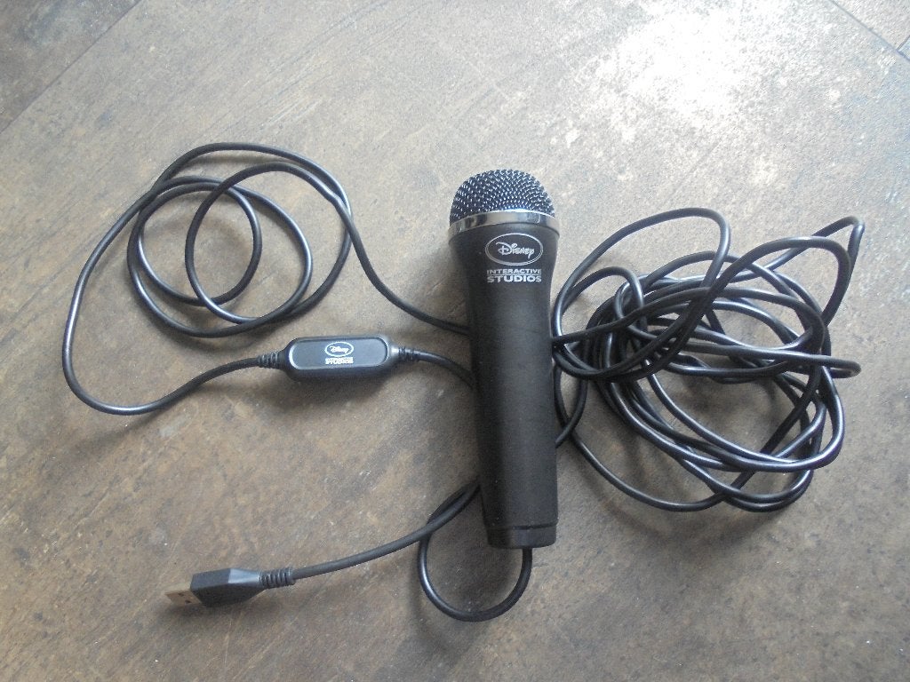 Logitech Disney Studios Micro voor Wii (zie foto's) II, Muziek, Gebruikt, 1 speler, Ophalen of Verzenden