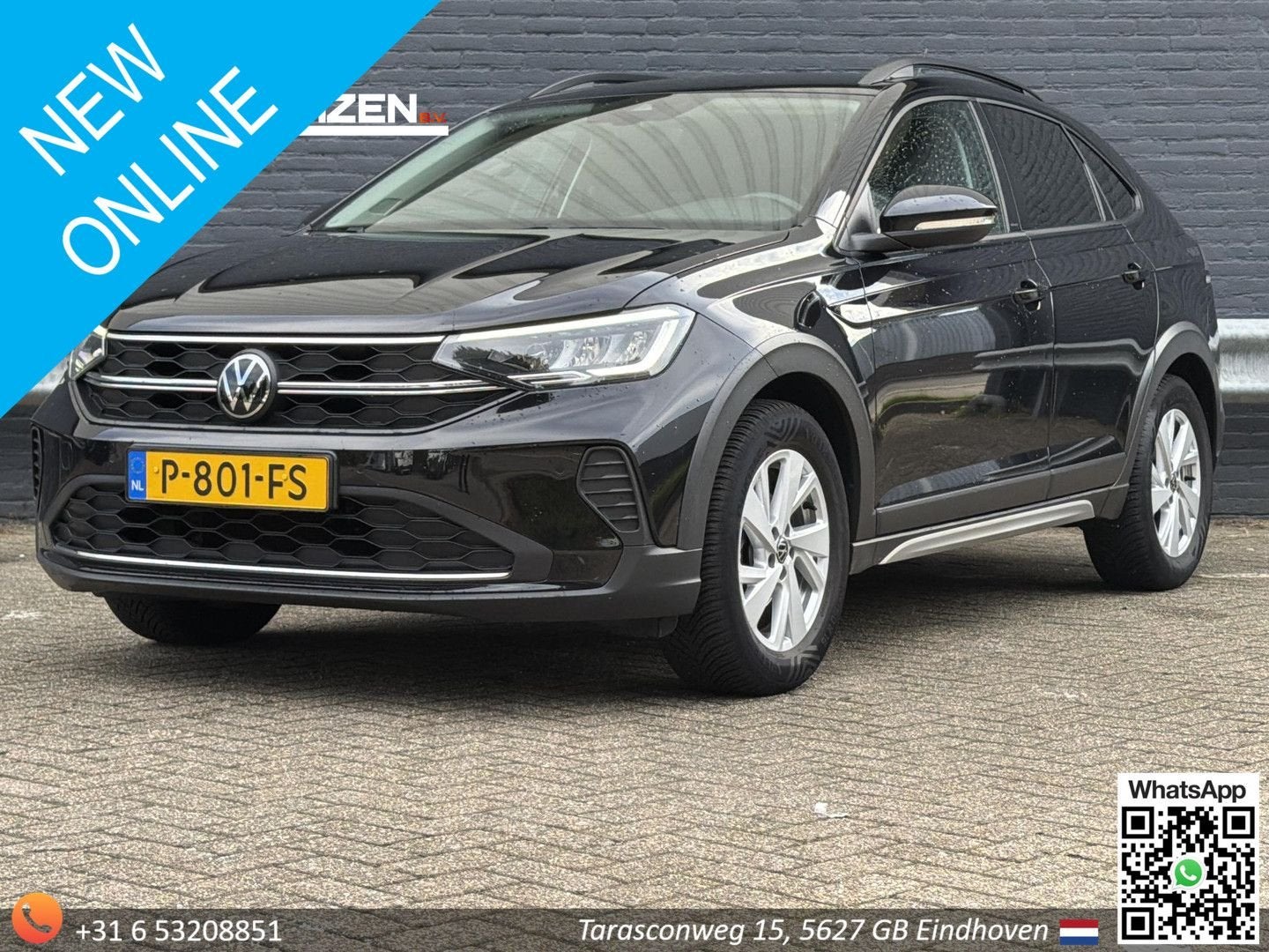 Volkswagen Taigo 1.0 TSI Life | € 10.400,- NETTO! | Cruise |, Auto's, Zwart, Bedrijf, Handgeschakeld, SUV of Terreinwagen