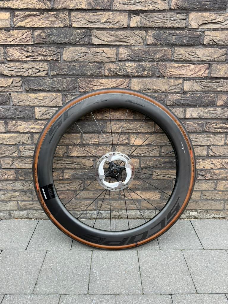 Scope R5A carbon wielset (55mm), Fietsen en Brommers, Fietsonderdelen, Ophalen, Zo goed als nieuw, Carbon