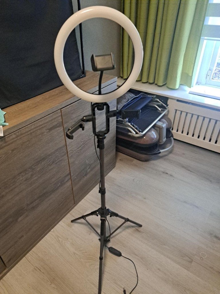 Vlog lamp, Enlèvement, Comme neuf, Électronique, Avec lumière