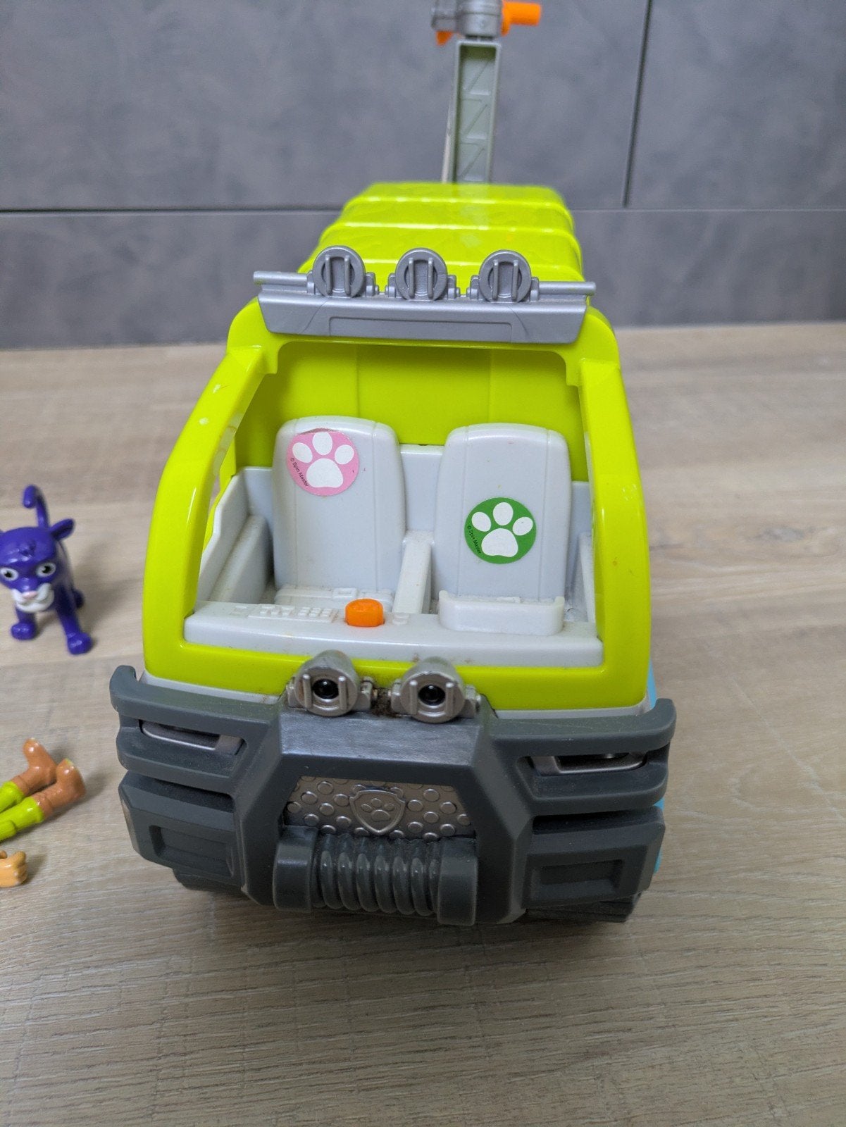 Paw Patrol Jungle  terrein wagen inclusief accessoires Ryder, Ophalen, Zo goed als nieuw