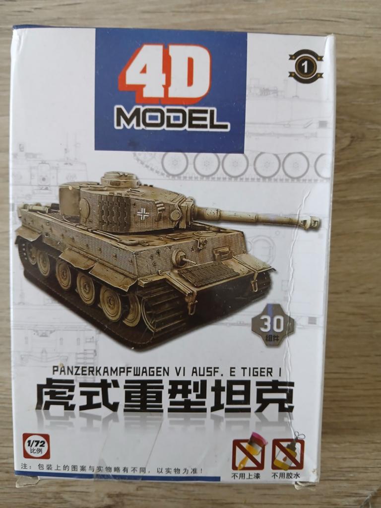 TIGRE 1 1/72, Enlèvement ou Envoi