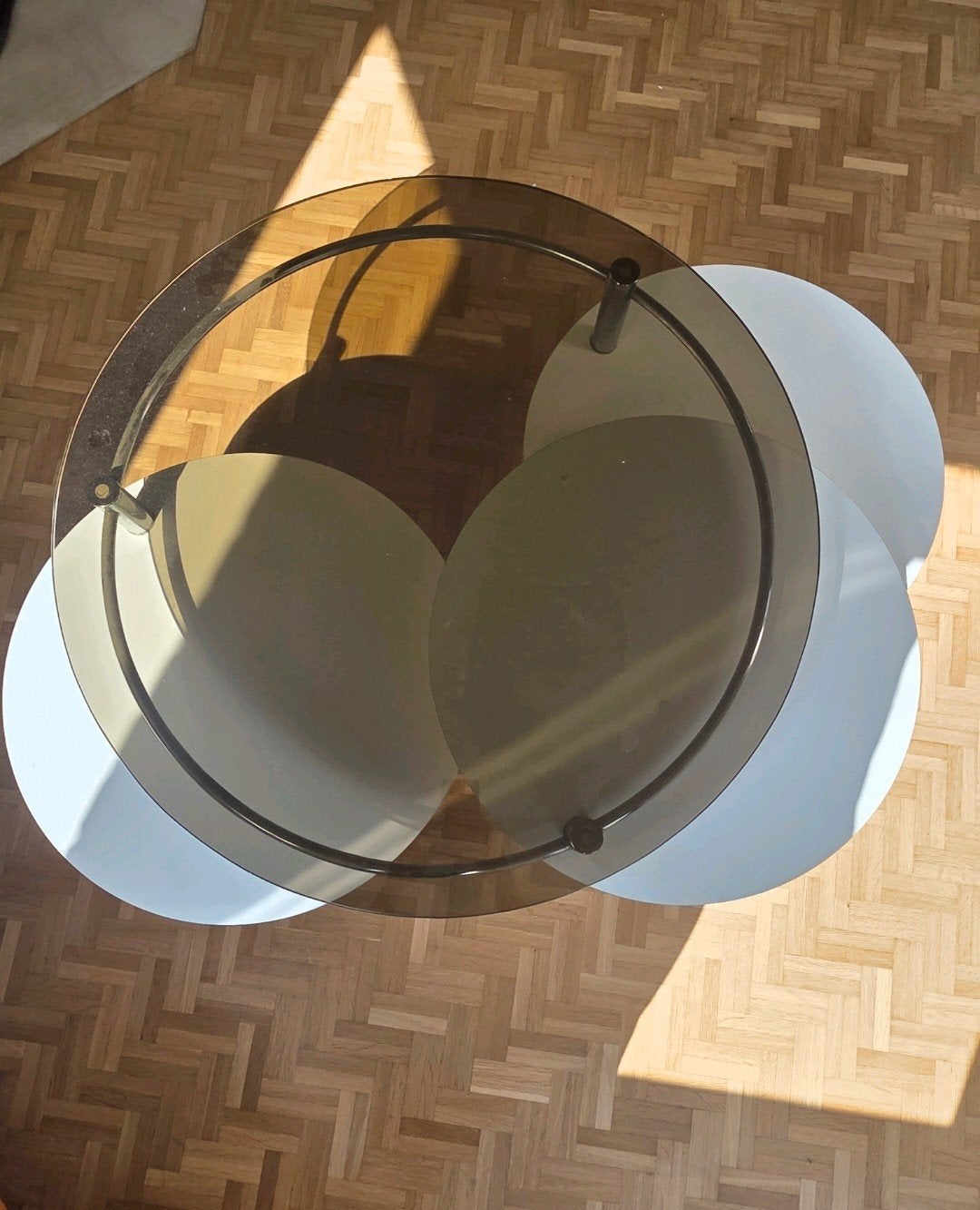 Vintage authentieke tafel uit de jaren zeventig uit de ruimt, Huis en Inrichting, Ophalen of Verzenden