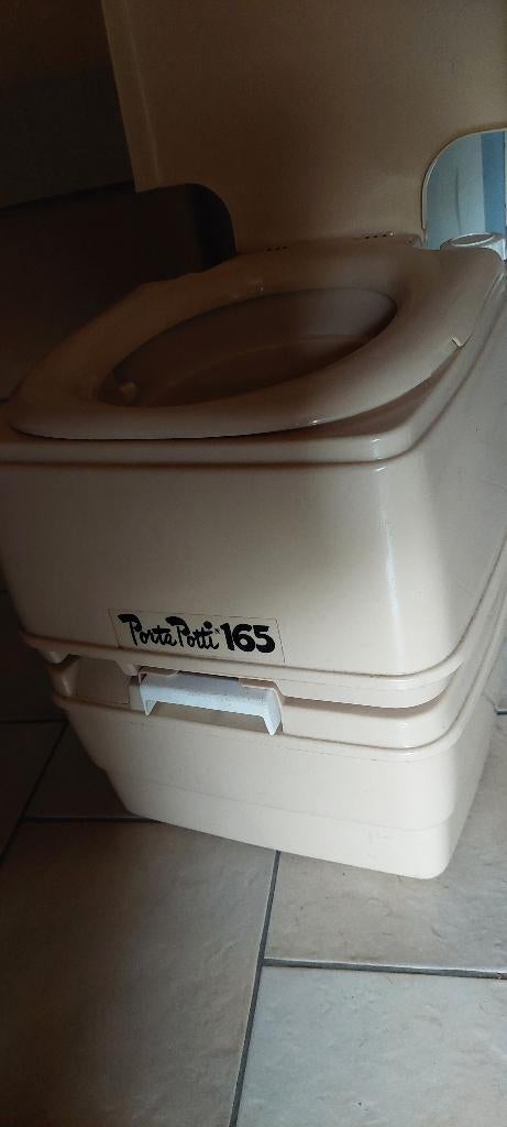 porta potti mobiel toilet, Caravans en Kamperen, Kampeeraccessoires, Ophalen, Gebruikt
