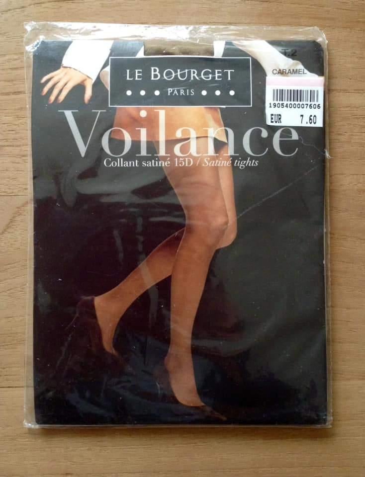Le Bourget Violance satijnen maillot 15 den CARAMEL T.m, Overige kleuren, Nieuw, Maat 40/42 (M), Ophalen of Verzenden