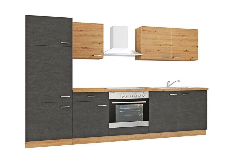 Complete Keuken Antraciet Eiken – Nieuw & Volledig Uitgerust, Huis en Inrichting, Keuken | Complete keukens, Overige materialen
