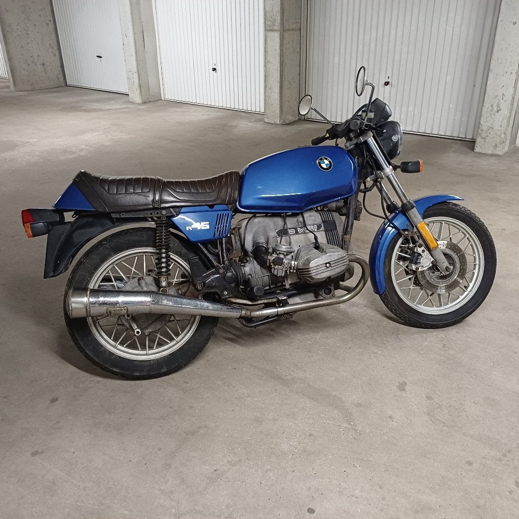BMW R45, Ophalen, Gebruikt