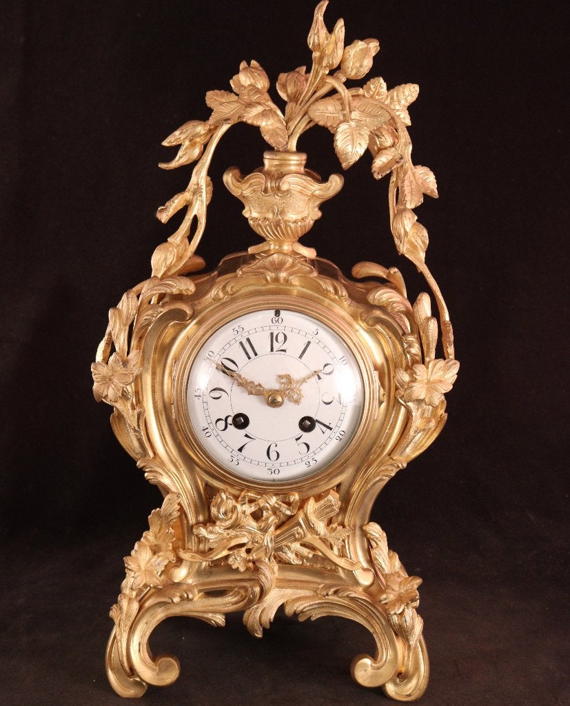Franse pendule in Lodewijk XV-stijl, Antiek en Kunst, Ophalen of Verzenden