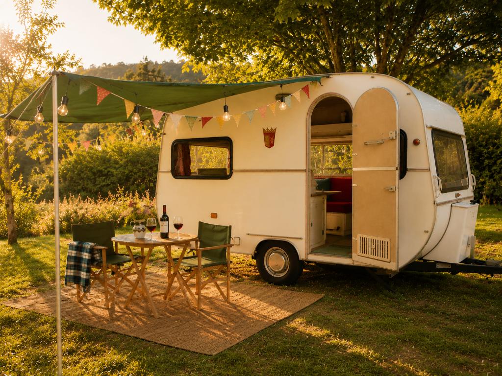 Oldtimer/vintage caravan te koop, Caravans en Kamperen, Caravans, Tabbert, Particulier, 500 - 750 kg, Tot 4 meter