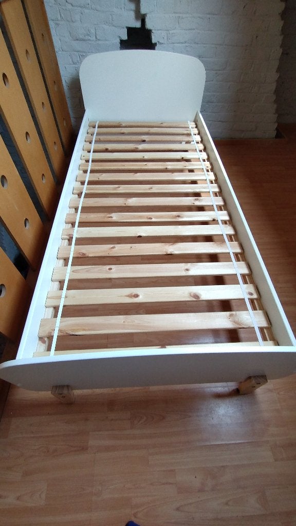 Lit une personne, Maison & Meubles, Chambre à coucher | Lits, 90 cm, Enlèvement, 200 cm, Bois