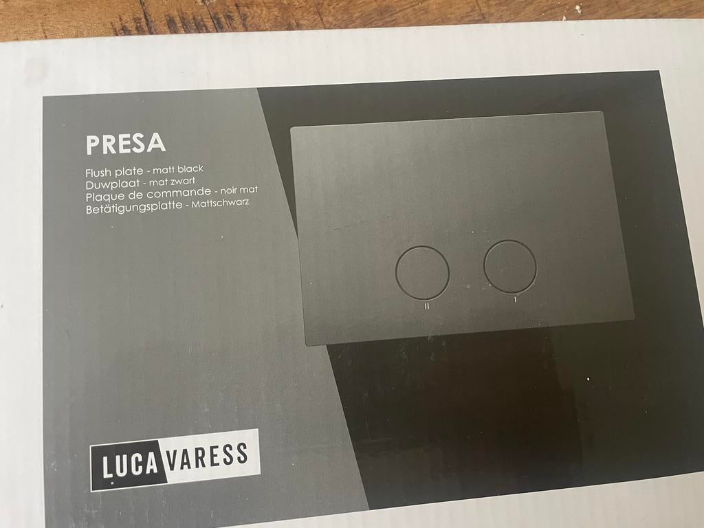 Commande wc suspendu LUCA VARESS : PRESA (de chez X2O), Enlèvement, Neuf, Toilettes