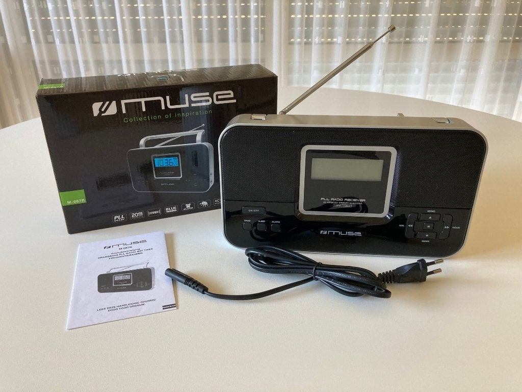 Muse radio M-087R, TV, Hi-fi & Vidéo, Radios, Enlèvement, Comme neuf, Radio