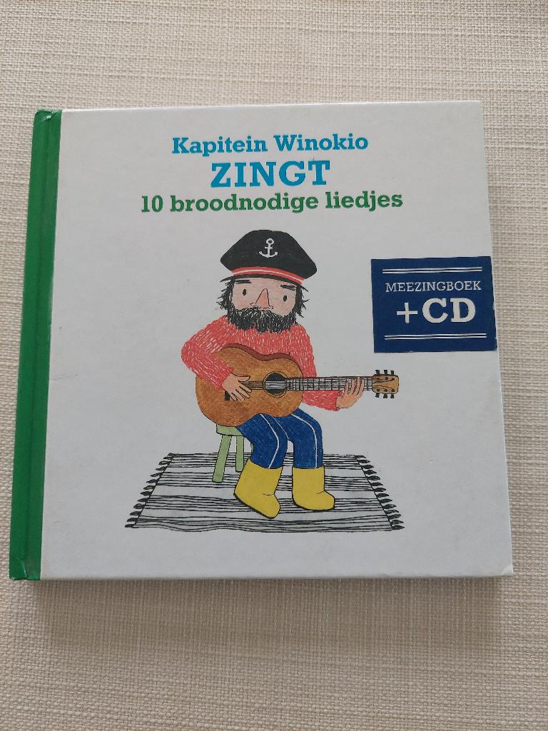 Liedjesboek+ cd : Winokio zingt 10 broodnodige liedjes, Cd's en Dvd's, Ophalen, Zo goed als nieuw, Muziek