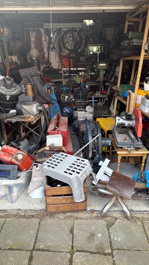 Garage verkoop, Doe-het-zelf en Bouw, Ophalen, Zo goed als nieuw
