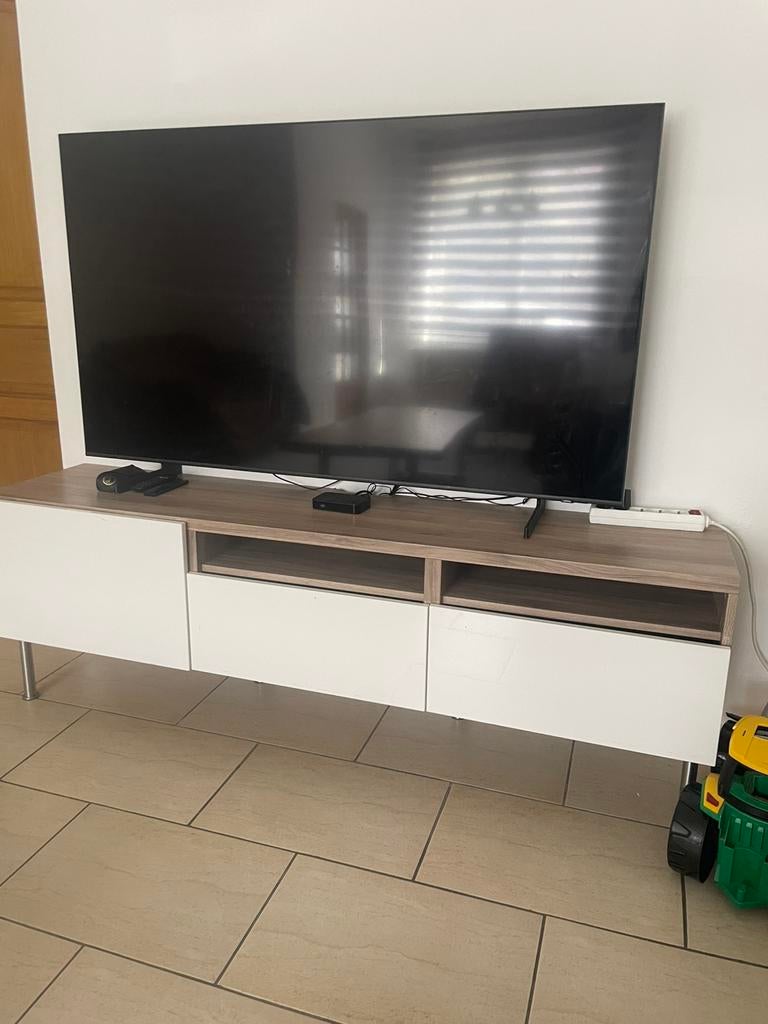 Meuble tv ikea besta, Ophalen, Gebruikt